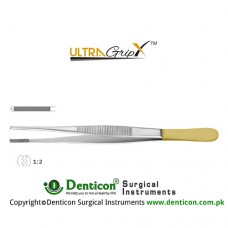 UltraGrip™ TC Oehler Dissecting Forcep 1 x 2 Teeth Stainless Steel, 25 cm - 9 3/4"